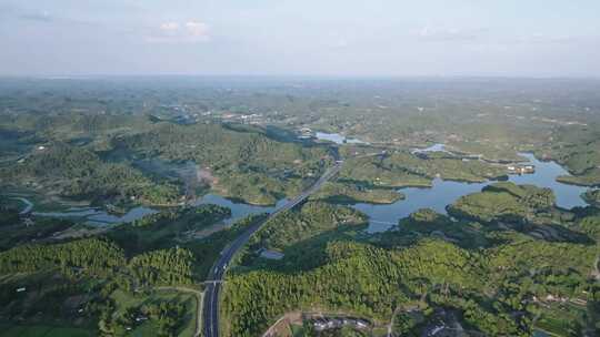 四川遂西高速赤城湖大桥