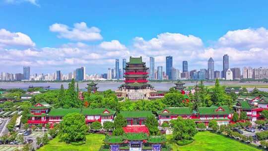 南昌滕王阁航拍