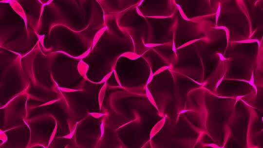 抽象光滑波浪背景。多色柔和光滑时尚波浪动