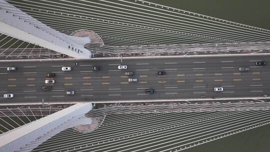惠州俯拍水上公路