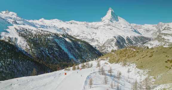 冬季，雪，斜坡，滑雪场