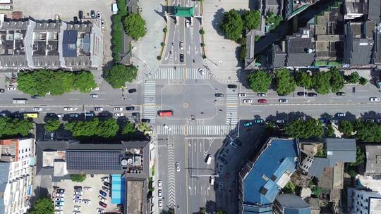 湖南衡山十字路口