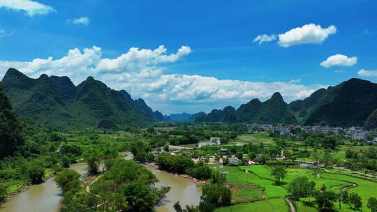 延时遇龙河风景区午后