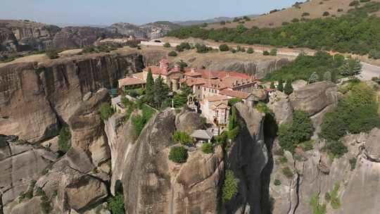 Meteora，修道院，卡拉巴卡，希腊