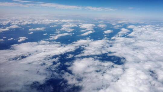 蓝天 白云 飞机 天空 延时 飞机窗 航班