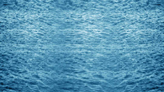 水面海洋海面海水波浪