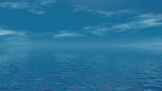 海洋天际线景观视频素材模板下载