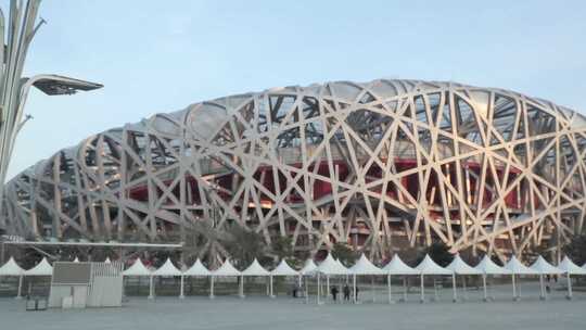 北京鸟巢实拍体育馆奥运会