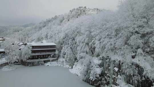 汉江源景区雪景宣传片