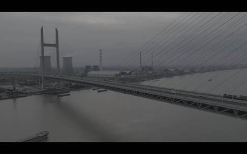 闵浦大桥航拍14（4K/50fps/灰档/降噪）