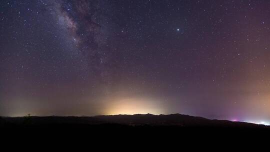 星空银河延时