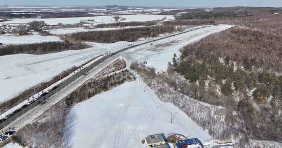 长春冰雪新天地停车场