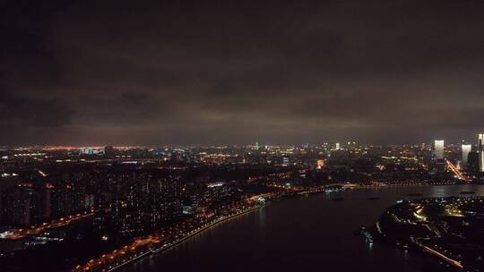 上海浦西夜景延时