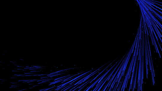 带通道 生长粒子光线 蓝色粒子生长