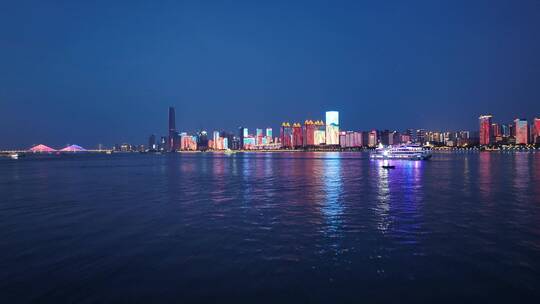 武汉城市空镜夜晚