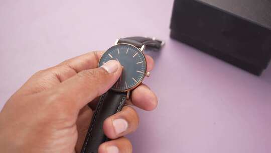 手表 腕表 钟表 机械手表视频素材模板下载