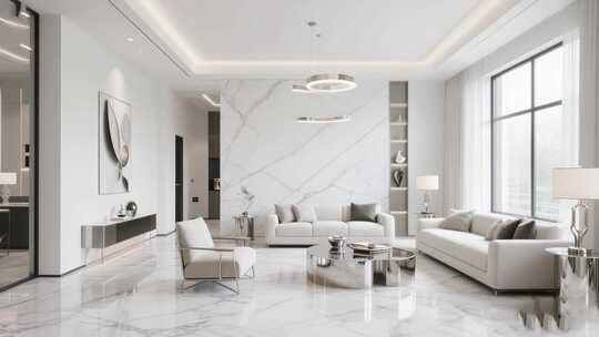 现代简约风格客厅室内装修