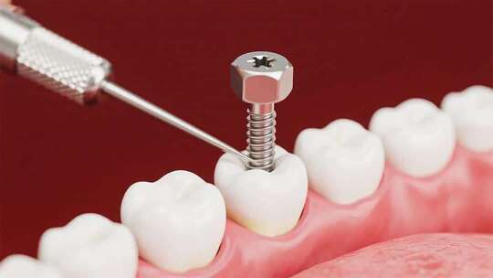 种植牙片头牙科诊所牙齿护理牙齿美白