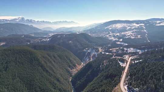 香格里拉森林公路国道