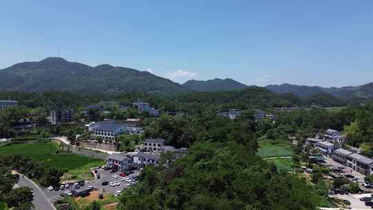 湖南韶山冲毛主席故居附近山村