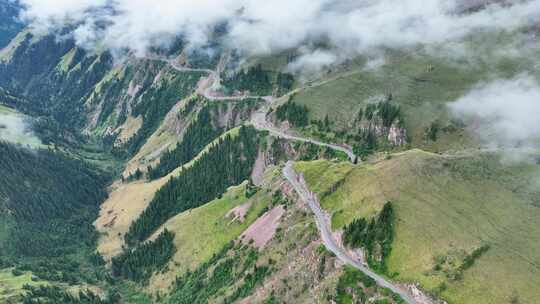 云雾盘山公路