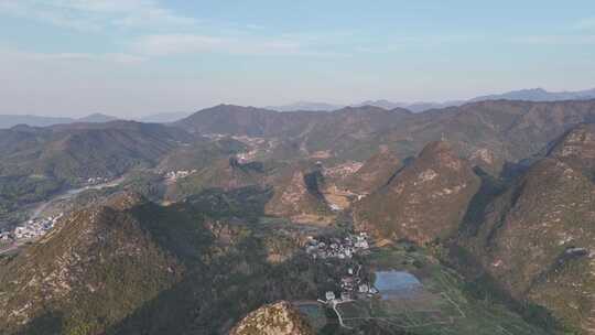 桂林兴安县白石乡田园山景