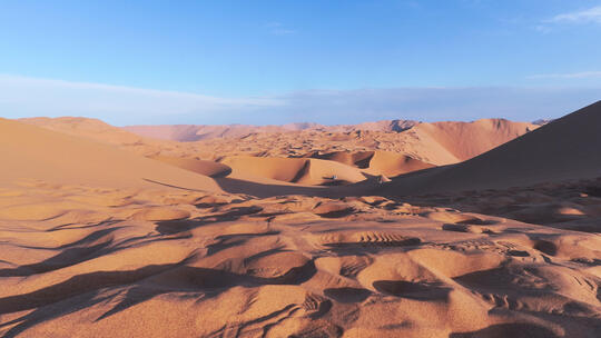 延时摄影内蒙古阿拉善巴丹吉林沙漠