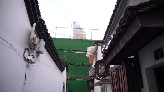 杭州五柳巷历史街区4K视频素材
