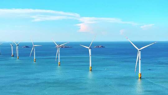 福建平潭岛自然风光航拍视频素材