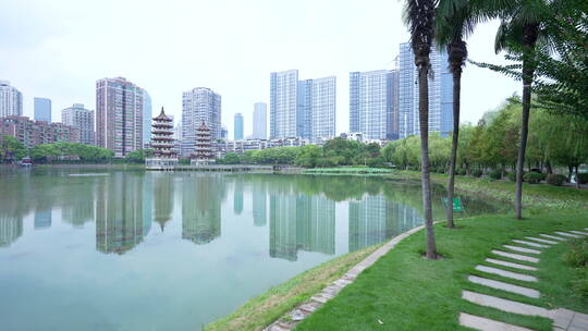 武汉汉口宝岛公园风景