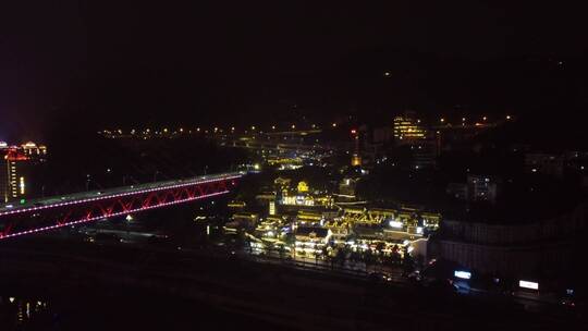 重庆两江城市夜景