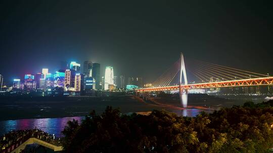 重庆千厮门大桥视频素材模板下载