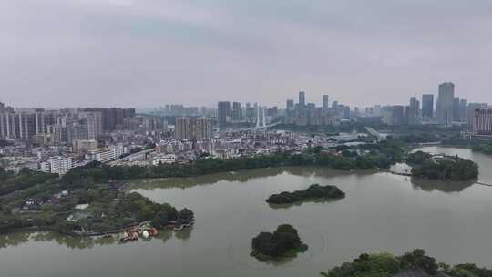 惠州西湖风景名胜风景区航拍