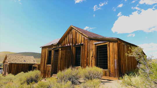 Bodie California-放弃采矿鬼城-延时-白天8