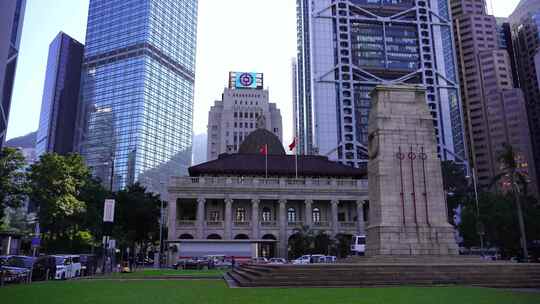 香港大葛楼香港终审法院和平纪念碑