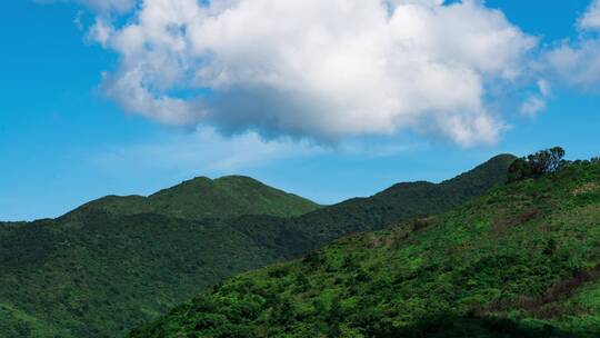 深圳青山白云延时视频