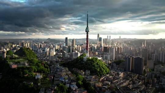 城市风景航拍，中国景色篇，景点打卡