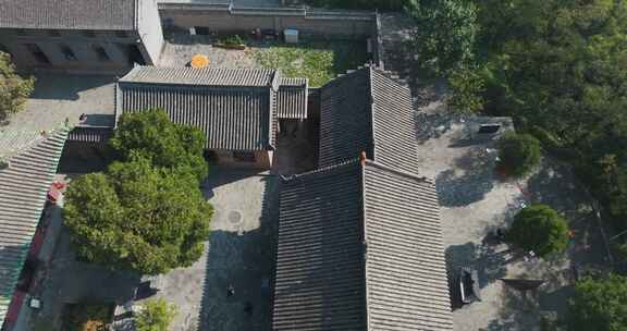 山西长治崇庆寺风光航拍