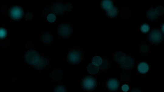 唯美光斑粒子带通道-梦幻蓝色光斑舞台背景视频素材模板下载