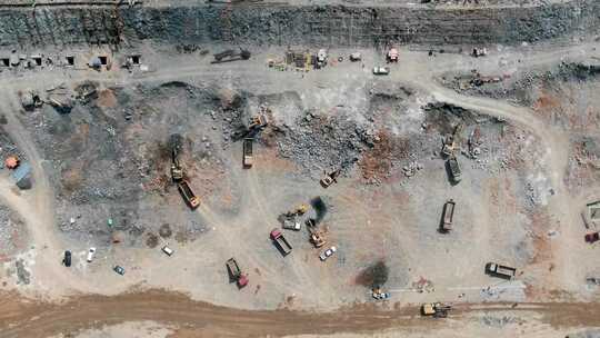 建筑工地 建设施工 工人工作 农民工