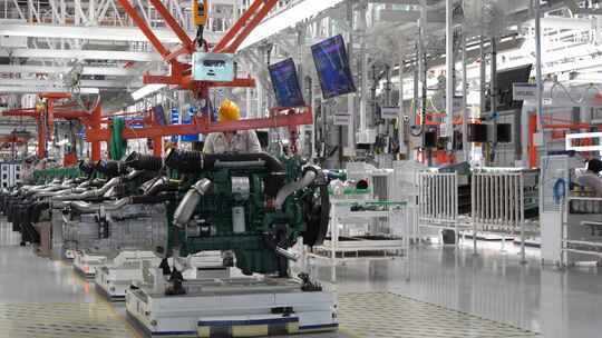 汽车卡车自动化生产线智能生产