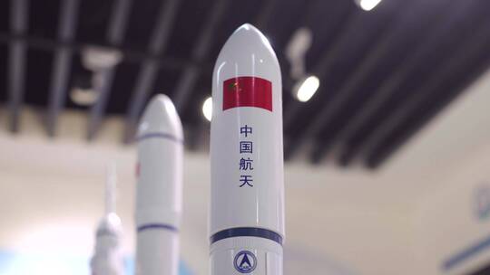 航空航天军事科研展览-科技火箭导弹航母视频素材模板下载
