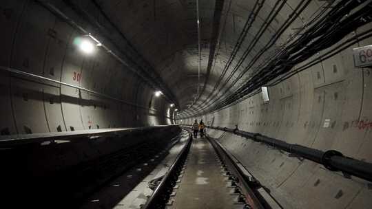 深圳地铁施工建设建造现场