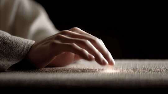 指尖轻触光芒，感受科技未来的律动