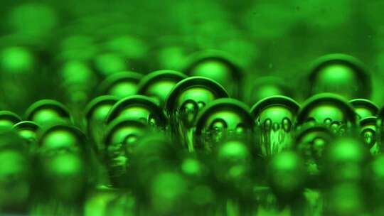 绿色水泡泡运动