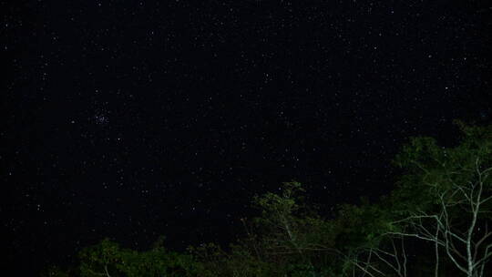 夜空中明亮的星星