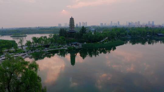 西安鄠邑区渼陂湖景区