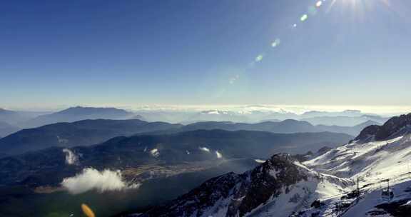 丽江玉龙雪山延时