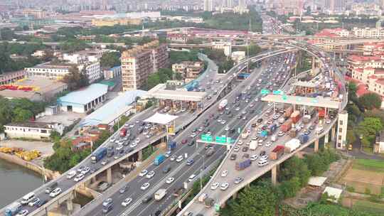 中国广东省广州市广清立交桥