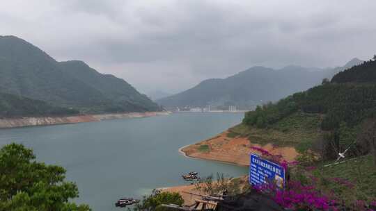 河池天峨滩水电站航拍